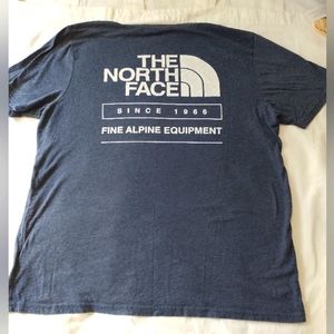 North Face Gray LG. T shirt